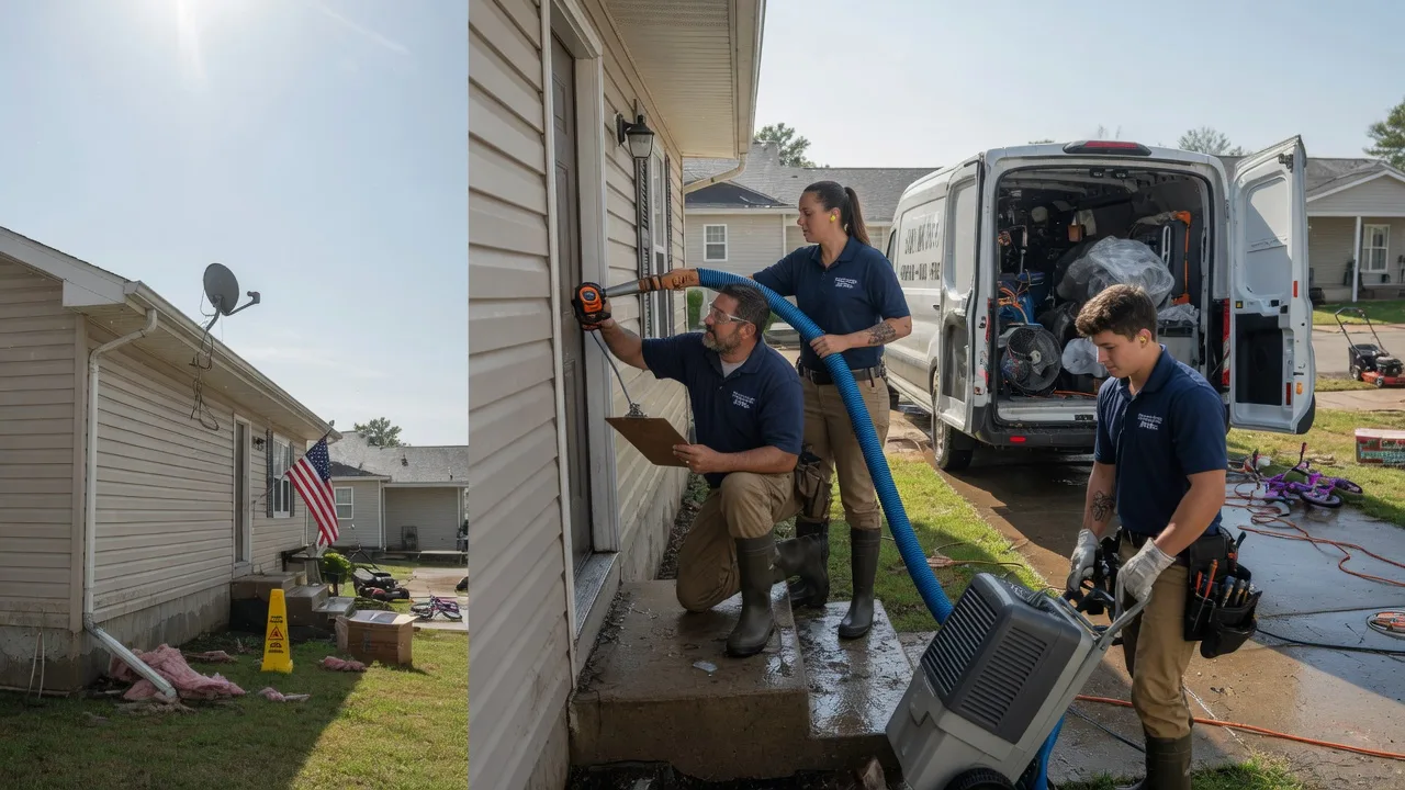 Ceiling Water Damage Restoration in West Greenwich, RI near me